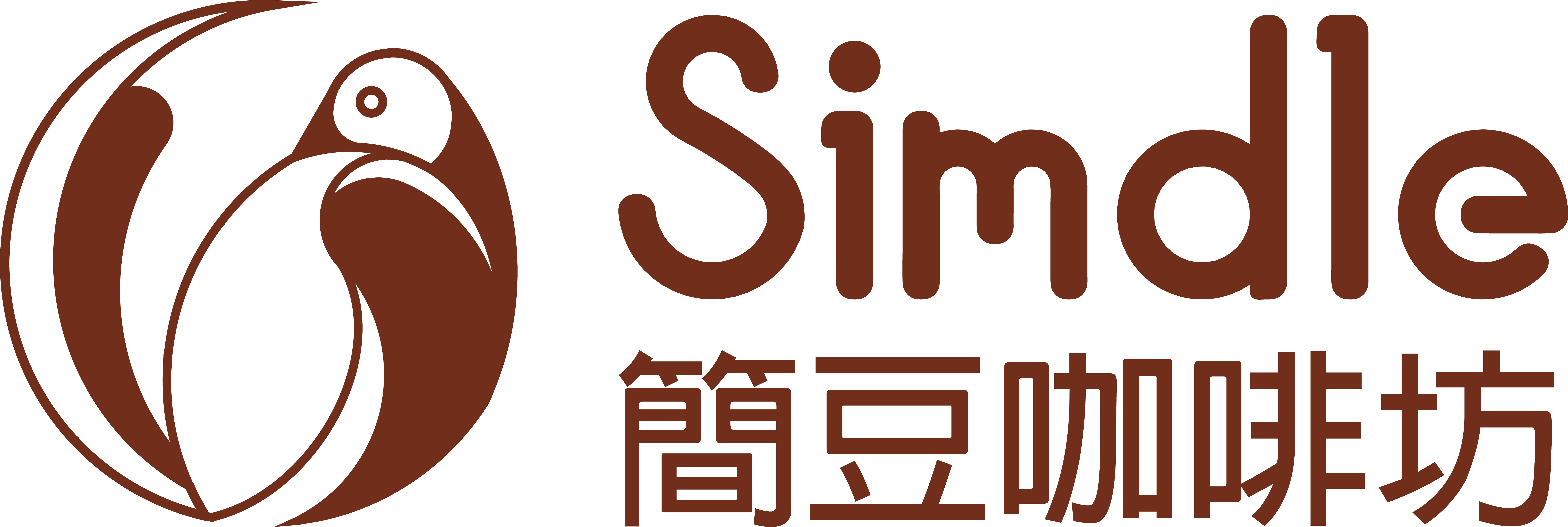 Simdle 簡豆咖啡坊 LOGO